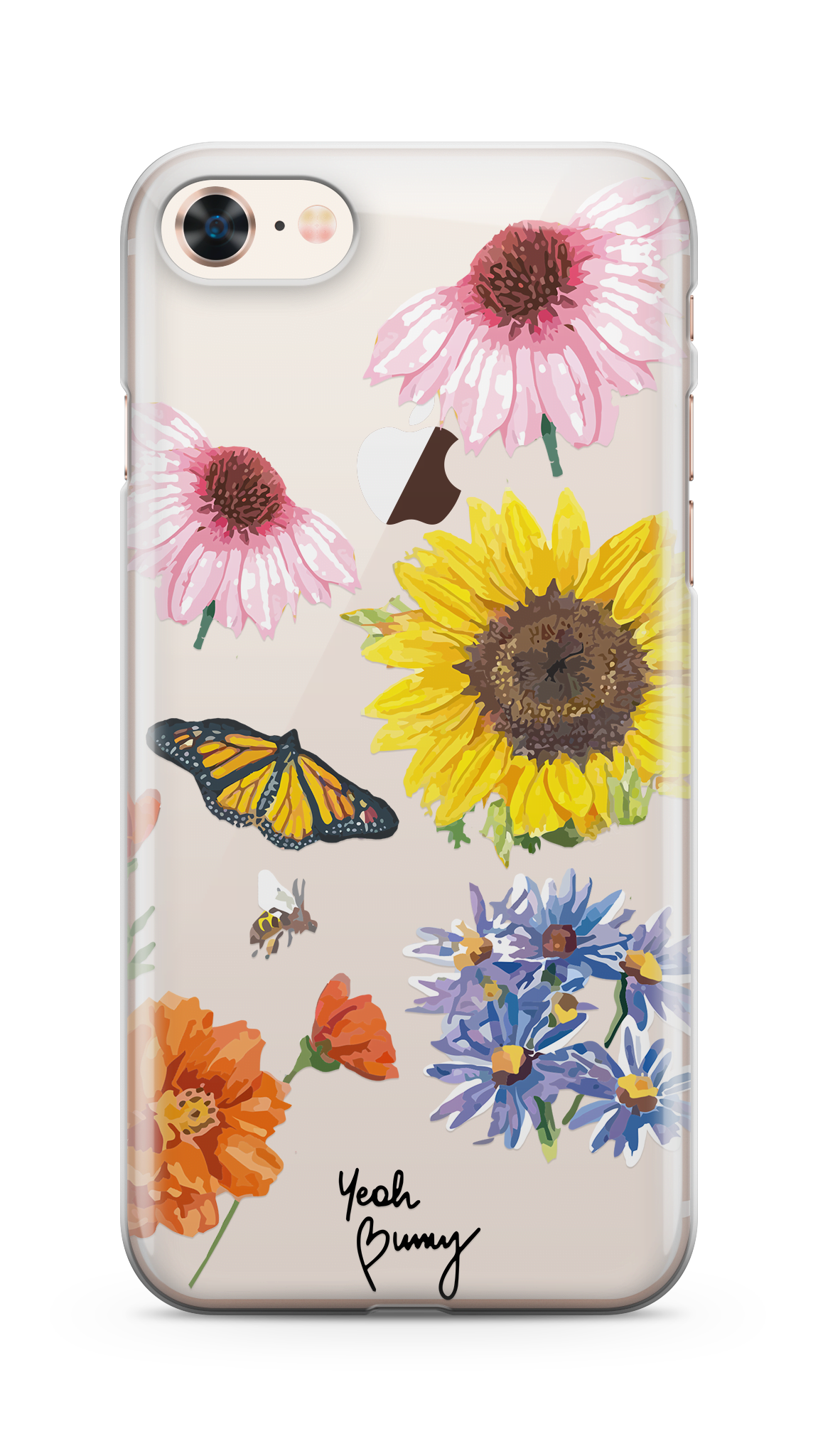 Case - Case - Madera Flowers - iPhone 8/7/6 / SE2