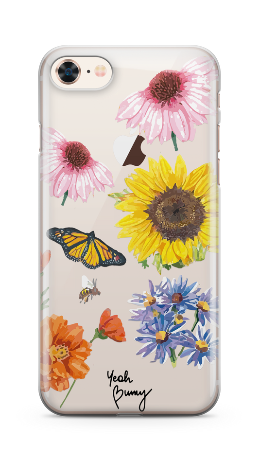 Case - Case - Madera Flowers - iPhone 8/7/6 / SE2