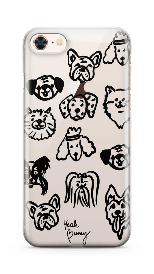 Case - Case - Sketch Puppies - iPhone 8/7/6 / SE2