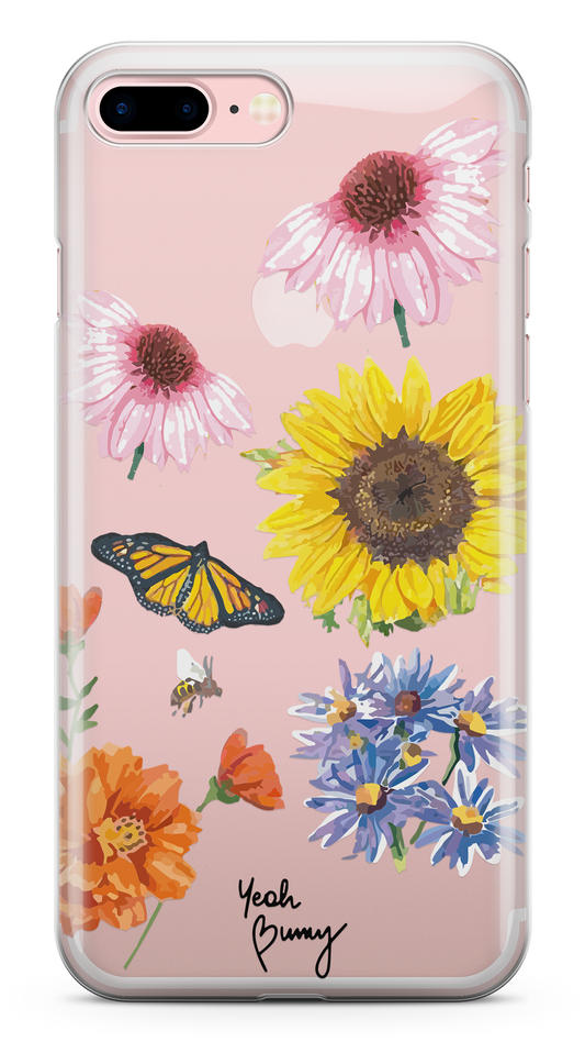 Case - Case - Madera Flowers - iPhone 8/7 PLUS