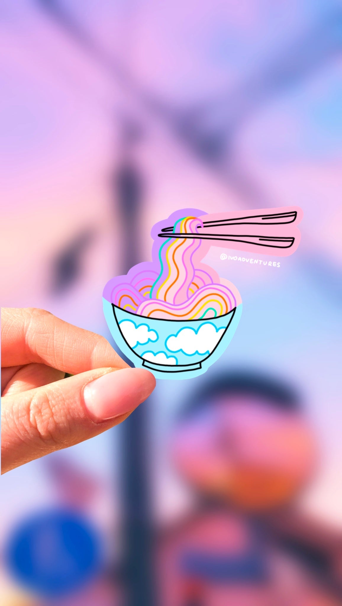 Sticker - Rainbow Ramen