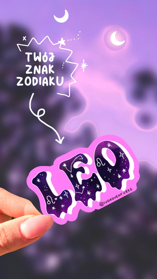 Sticker - Zodiac - Leo – Lion