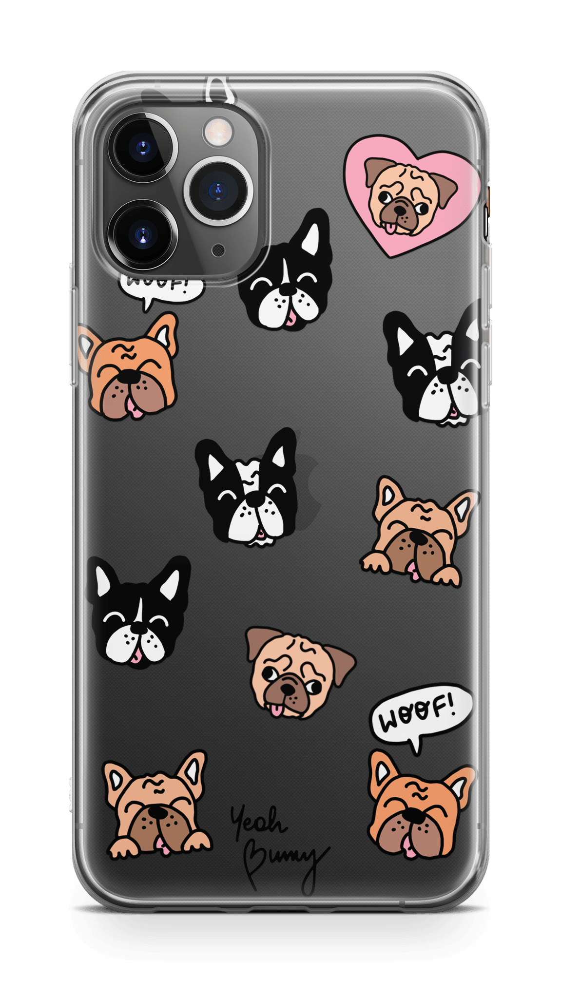 Case - Case - Flat Puppies - iPhone 12 Pro