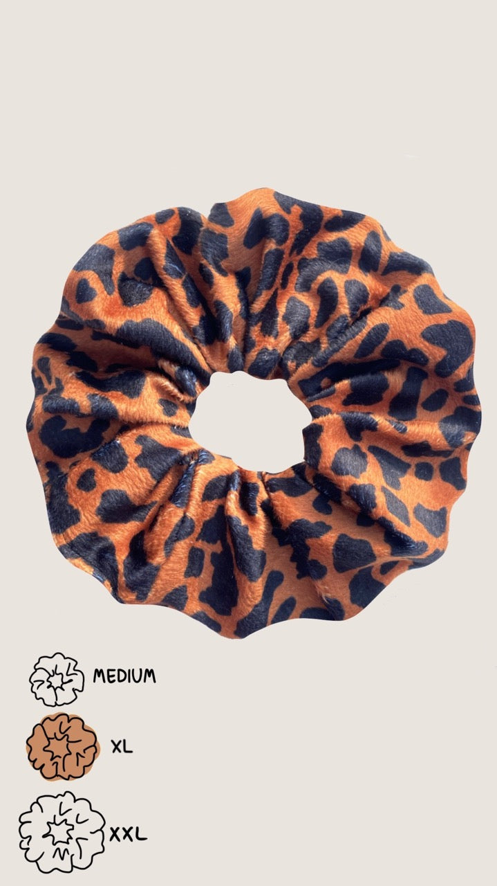 Scrunchie Welur XL - Leopard