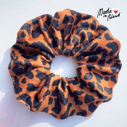 Scrunchie Welur XL - Leopard