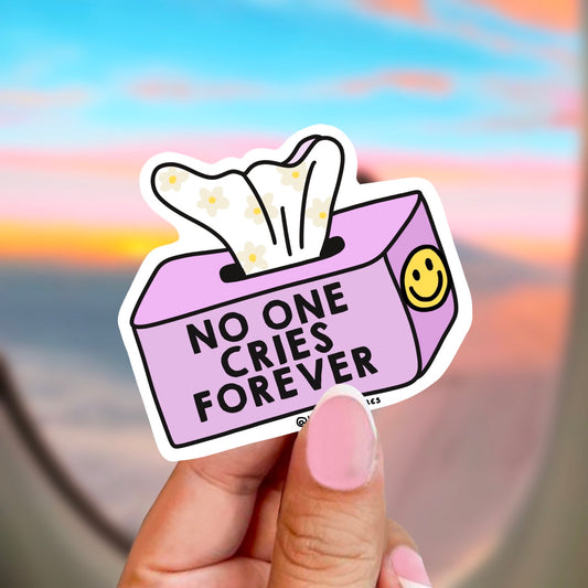 Sticker - No one cries FOREVER