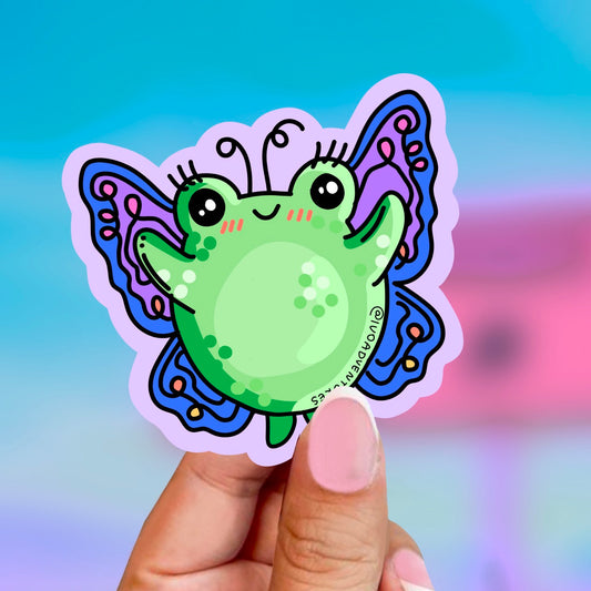 Sticker - Butterfly Frog