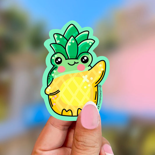 Sticker - Pineapple Frog