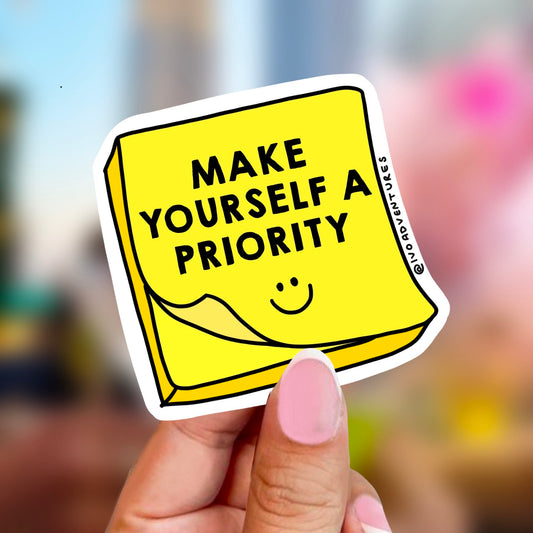 Sticker - Yellow Note - Priority